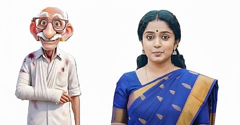 பொளந்துகட்டும் புதுச்சேரி தாத்தா;  வரிந்துகட்டும் தங்க மகள்: ஏஐ தொழில்நுட்பத்தில் விளையாடும் கட்சிகள்