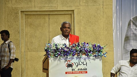 “அரசு மருத்துவமனைகளில் போதிய மருத்துவர்கள், செவிலியர்கள் இல்லை” - பெ.சண்முகம்