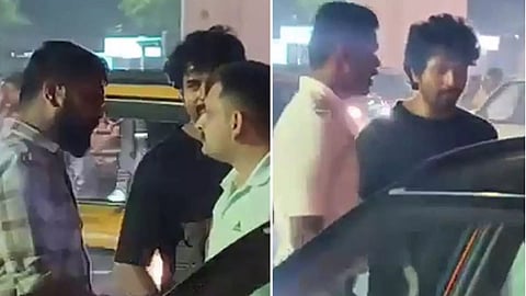 சென்னையில் நடிகர் சிவகார்த்திகேயன் கார் மற்றொரு கார் மீது மோதி விபத்து