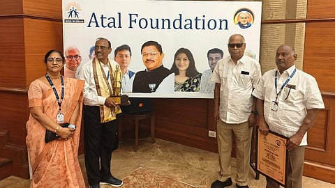 டெல்லியில் தமிழர்கள் இருவருக்கு அடல் அறக்கட்டளை விருது வழங்கல்!