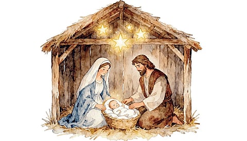 முதல் கிறிஸ்துமஸ் குடில்