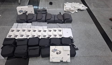 கோவை விமான நிலையத்தில் ரூ.1.15 கோடி மதிப்பிலான கடத்தல் ட்ரோன்கள் பறிமுதல்!