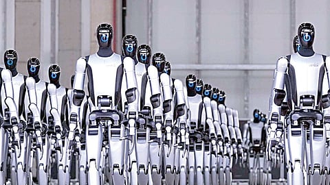 ‘வாக்கர் எஸ்2’ ரோபோக்கள். 