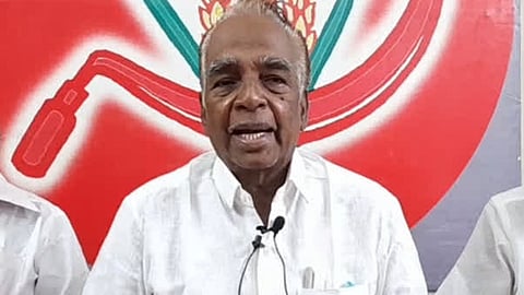 தமிழ்நாடு விவசாயிகள் சங்கத்தின் பொதுச் செயலாளர் பி.எஸ்.மாசிலாமணி