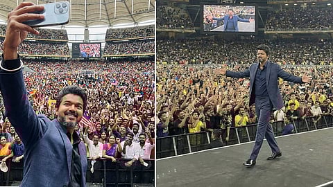 தனியாக வருவாரா, அணியாக வருவாரா என்கிறார்கள்! -  ஜனநாயகன் இசை வெளியீட்டில் விஜய் சஸ்பென்ஸ்