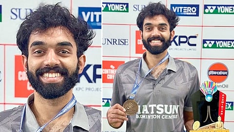 தேசிய சீனியர் பாட்​மிண்​டன்: ரித்விக் சஞ்​சீவி சாம்​பியன்