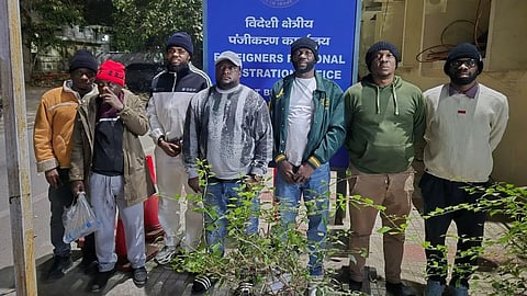 டெல்லியில் 7 நைஜீரியர்கள் பிடிபட்டனர்