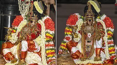 ஸ்ரீரங்கம் வைகுண்ட ஏகாதசி பெருவிழா: மோகினி அலங்காரத்தில் எழுந்தருளிய பெருமாள்