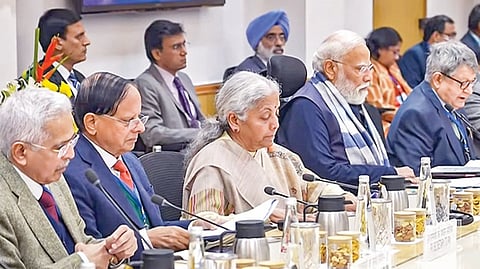 பிப்ரவரியில் தாக்கல் செய்யப்படும் மத்திய பட்ஜெட்டுக்கு முன்பாக பிரதமர் தலைமையில் நிதி ஆயோக் கூட்டம்