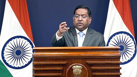 இந்திய வெளியுறவு செய்தித் தொடர்பாளர் ரந்திர் ஜெய்ஸ்வால்