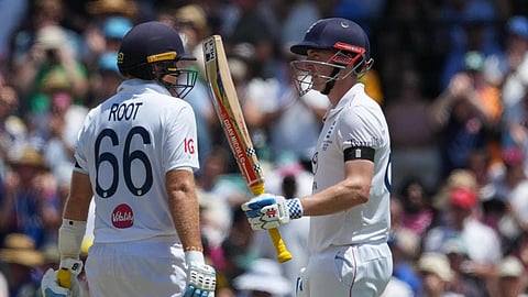 ரூட், புரூக் கூட்டணியால் இங்கிலாந்து ஆதிக்கம்: மழையால் முதல் நாள் ஆட்டம் பாதிப்பு - சிட்னி டெஸ்ட்