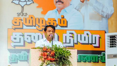 அமித் ஷா வருகை திமுக ஆட்சிக்கு முடிவுரை: நயினார் நாகேந்திரன் கருத்து