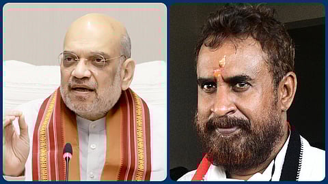 அமித் ஷாவுடன் எஸ்.பி.வேலுமணி மீண்டும் சந்திப்பு