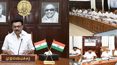 முதல்வர் ஸ்டாலின் தலைமையில் அமைச்சரவைக் கூட்டம்: புதிய ஓய்வூதியத் திட்டத்துக்கு ஒப்புதல்