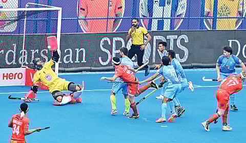 ஹாக்கி இந்தியா லீக் போட்டி: எச்ஐஎல் ஜிசி அபார வெற்றி