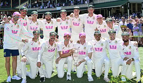 சிட்னி டெஸ்டில் 5 விக்கெட் வித்தியாசத்தில் வெற்றி - தொடரைக் கைப்பற்றியது ஆஸி. அணி!