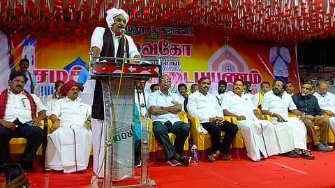 ‘திராவிட இயக்கம் எனது நாடி, நரம்பு, சுவாசத்தில் கலந்தது’ - மேலூரில் வைகோ பேச்சு
