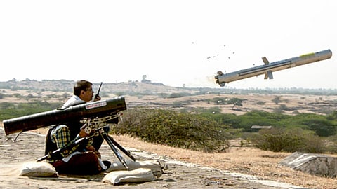 எதிரிநாட்டு டேங்க்குகளை அழிக்கும் ஏவுகணை சோதனை வெற்றி