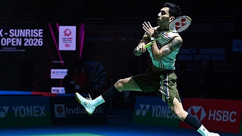 இந்தியா ஓபன் பாட்மிண்டன்: ஆயுஷ் ஷெட்டியை வீழ்த்தினார் லக்‌ஷயா சென்
