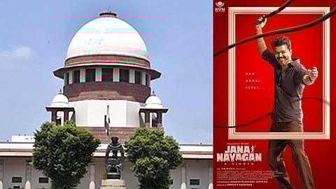 ஜனநாயகன் விவகாரம்: ஐகோர்ட்டை நாட தயாரிப்பு நிறுவனத்துக்கு உச்ச நீதிமன்றம் உத்தரவு