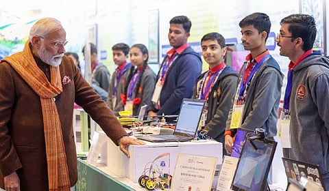 ஸ்டார்ட்-அப், தொழில்நுட்பத்தில் உலகுக்கு இந்தியா தலைமை தாங்குவதே இலக்கு: பிரதமர் மோடி வலியுறுத்தல்