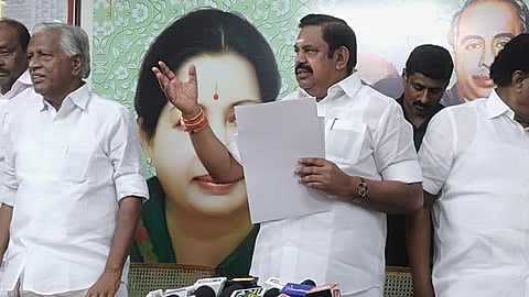 5 வாக்குறுதிகள் அளித்த எடப்பாடி பழனிசாமி