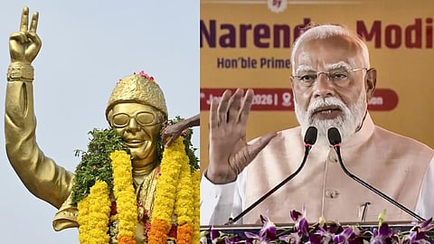 எம்ஜிஆர் பிறந்த நாளில் பிரதமர் மோடி மரியாதை