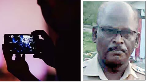 கழிப்பறையில் செல்போன் கேமரா மூலம் பெண் காவலர்களை வீடியோ எடுத்த எஸ்எஸ்ஐ கைது