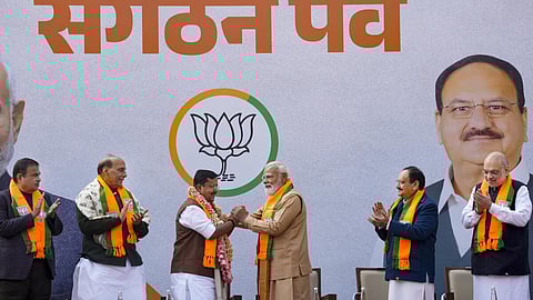 ‘‘கட்சி விஷயங்களில் நிதின் நபின் எனது பாஸ்; நானொரு தொண்டன்’’ - பிரதமர் மோடி