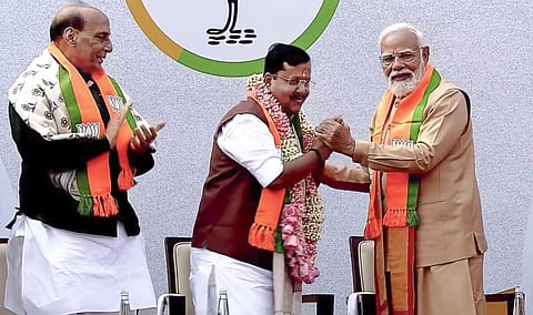 பாஜக தேசிய தலைவராக நிதின் நபின் தேர்வு: மோடி, ராஜ்நாத் சிங் நேரில் வாழ்த்து