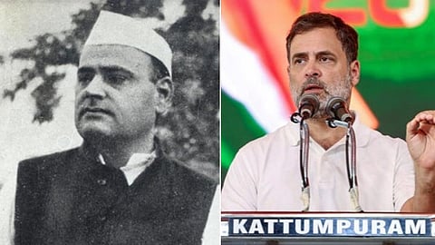 பெரோஸ் காந்தி லைசென்ஸ் ராகுல் காந்தியிடம் ஒப்படைப்பு