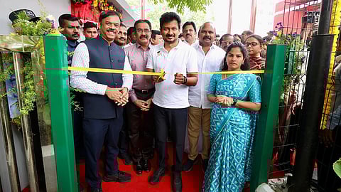 நந்தனம் மெட்ரோ ரயில் அலுவலக வளாகத்தில் விளையாட்டு மைதானங்களுடன் மெட்ரோஸ் பூங்கா திறப்பு