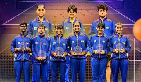 தோகா டேபிள் டென்​னிஸ்: 4 தங்கம் உட்பட 10 பதக்​கம் வென்றது இந்தியா