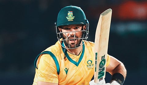 மே.இ.தீவு​களுக்கு எதி​ரான முதல் டி20-ல் எய்டன் மார்க்ரம் அதிரடி​யில் தென் ஆப்​பிரிக்கா வெற்றி