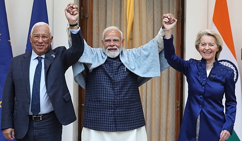 இந்​தி​யா - ஐரோப்​பிய யூனியன் தடையற்ற வர்த்தக ஒப்பந்தம்: பல துறைகளுக்கு பயனளிக்கும் என வல்லுநர்கள் கருத்து