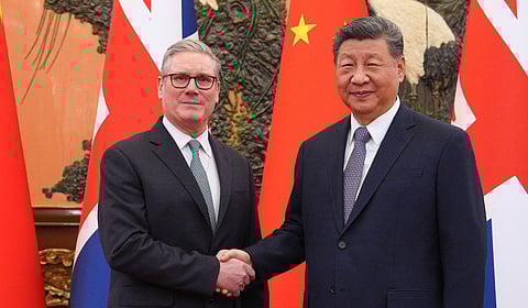 உண்​மை​யான உறவை பேண வேண்​டும்: பிரிட்டன் பிரதமரிடம் சீன அதிபர் ஜி ஜின்பிங் வலியுறுத்தல்