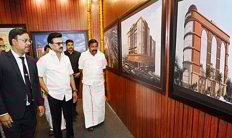 ரூ.823 கோடியில் பிராட்வேயில் ஒருங்கிணைந்த பேருந்து நிலையம்: முதல்வர் ஸ்டாலின் அடிக்கல் நாட்டினார்