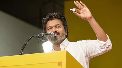 தவெக தலைவர் விஜய்