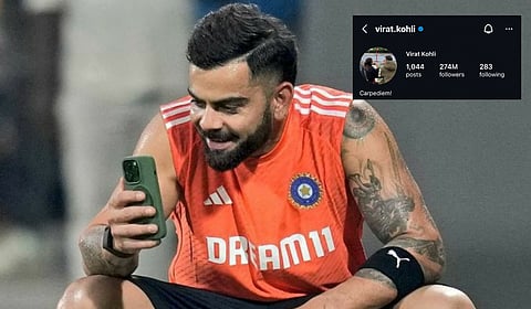 செயல்​பாட்​டுக்கு வந்த கோலியின் இன்ஸ்டாகிராம் பக்கம்!