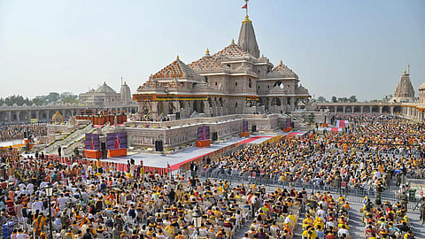 ராமர் கோயில் கட்டுமான பணி ஏப்ரல் மாதம் முடிவடைகிறது