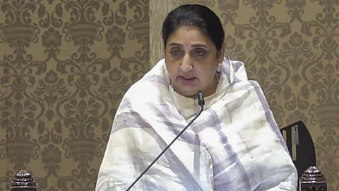 அஜித் பவாரின் மனைவி&nbsp;சுனேத்ரா பவார் பதவியேற்பு