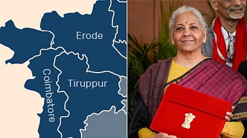 அடுத்த 5 ஆண்டுகளில் ரூ.5,000 கோடி முதலீட்டில் கோவை - ஈரோடு - திருப்பூர் நகரங்களை உள்ளடக்கிய பொருளாதார பிராந்தியம்!