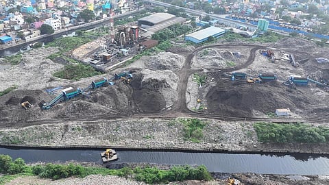 கொடுங்கையூர், பெருங்குடி குப்பை கொட்டும் வளாகங்களில் பயோ மைனிங் முறையில் 52 லட்சம் டன் திடக்கழிவு அகற்றம்