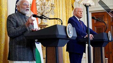 இந்தியா - அமெரிக்கா இடையே வர்த்தக ஒப்பந்தம்: ட்ரம்ப்பின் அறிவிப்பும் பின்னணியும்