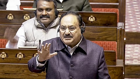 மாநிலங்களவையில் ஜெ.பி.நட்டா