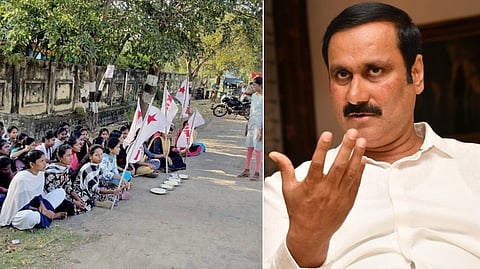 ‘3 வேளையும் சோறு, ஊறுகாய்’ - புதுக்கோட்டை சமூக நீதி விடுதி அவல நிலைக்கு அன்புமணி கண்டனம்!