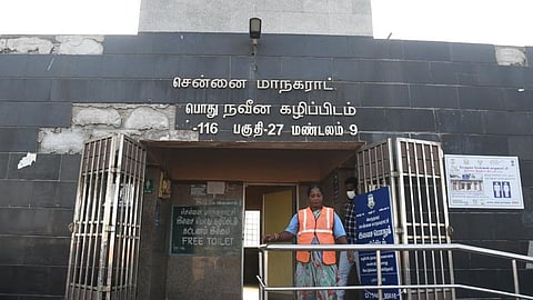 சென்னையில் 474 இடங்களில் 5,176 கழிப்பிடங்கள் - பராமரிக்கும் மாநகராட்சி