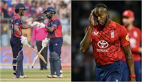 T20 WC 2026 அலசல்: ஆர்ச்சர், ஆதில் ரஷீத் பந்துவீச்சை நொறுக்கிய நேபாளம்!