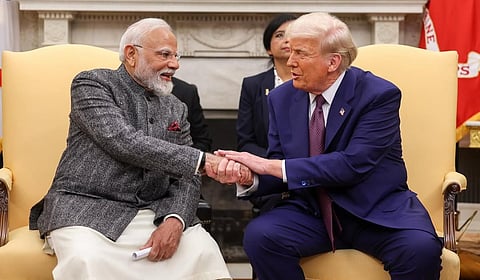 “இந்​தி​யா​வுட​னான வர்த்தக ஒப்பந்தம் வரலாற்று சிறப்புமிக்கது” - அமெரிக்க அதிபர் ட்ரம்ப் பாராட்டு