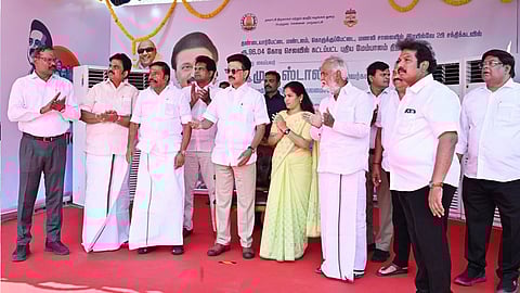 கொருக்குப்பேட்டையில் ரூ.96 கோடியில் புதிய மேம்பாலம்: முதல்வர் ஸ்டாலின் திறந்து வைத்தார்